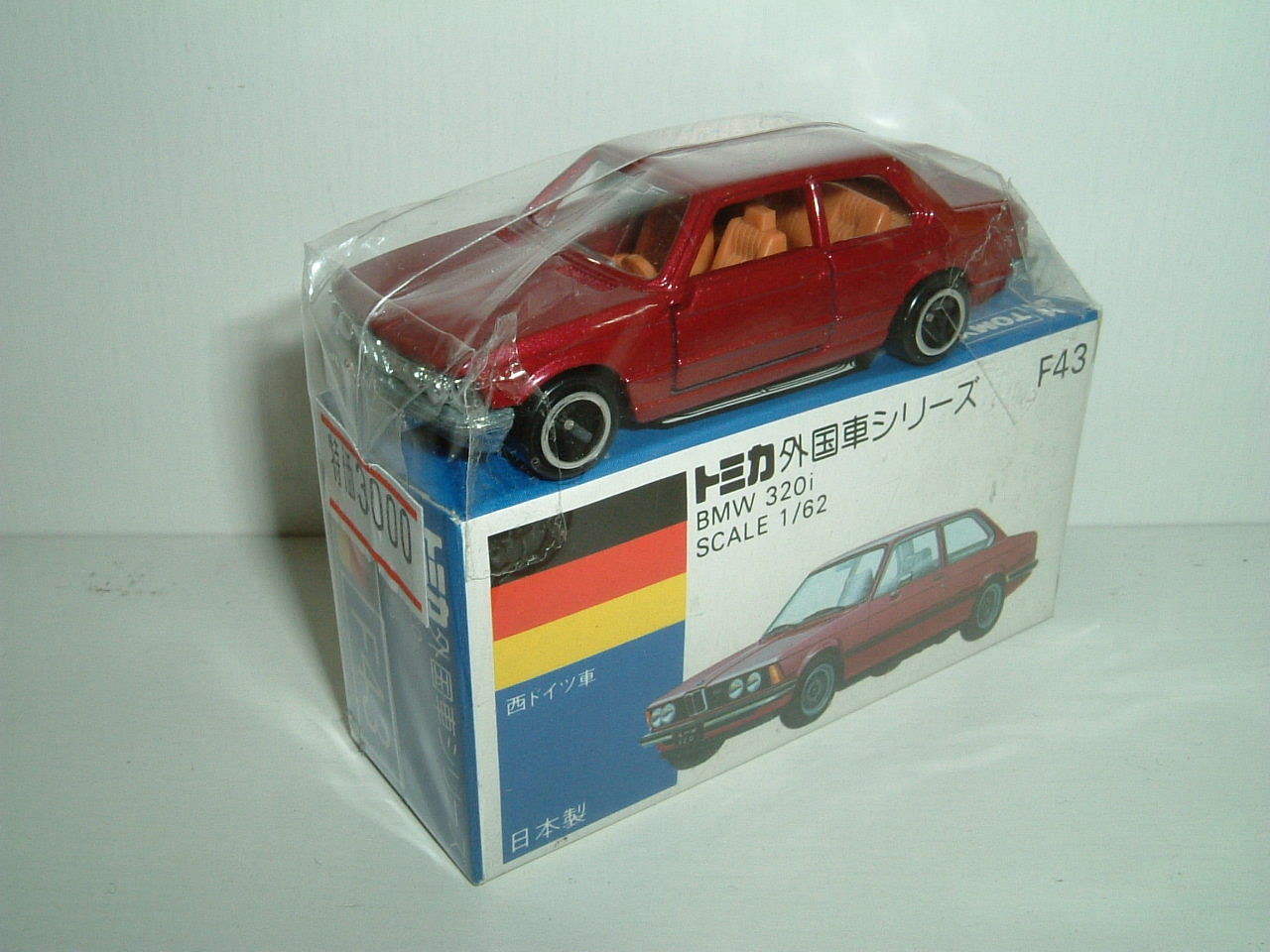 BMW 320i F43 トミカ 青箱 日本製 JMAC総会記念 BMW 320i F43 トミカ