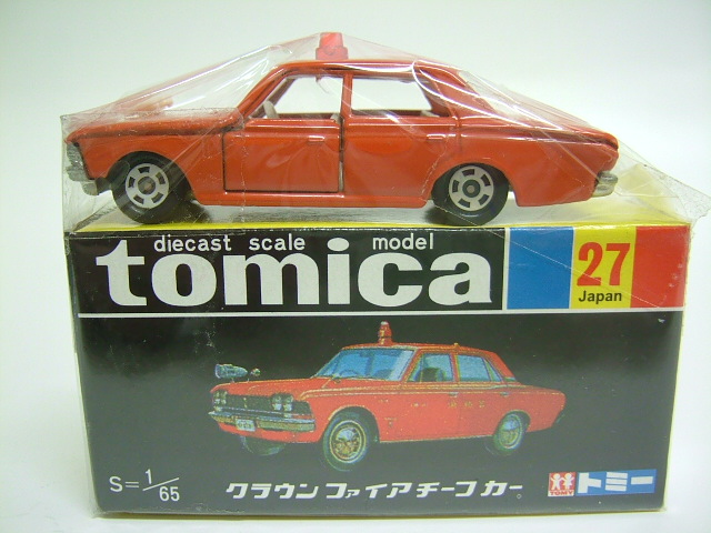 黒箱27クラウンファイアチーフカー(1A) トミカ 27-1-6 クラウン