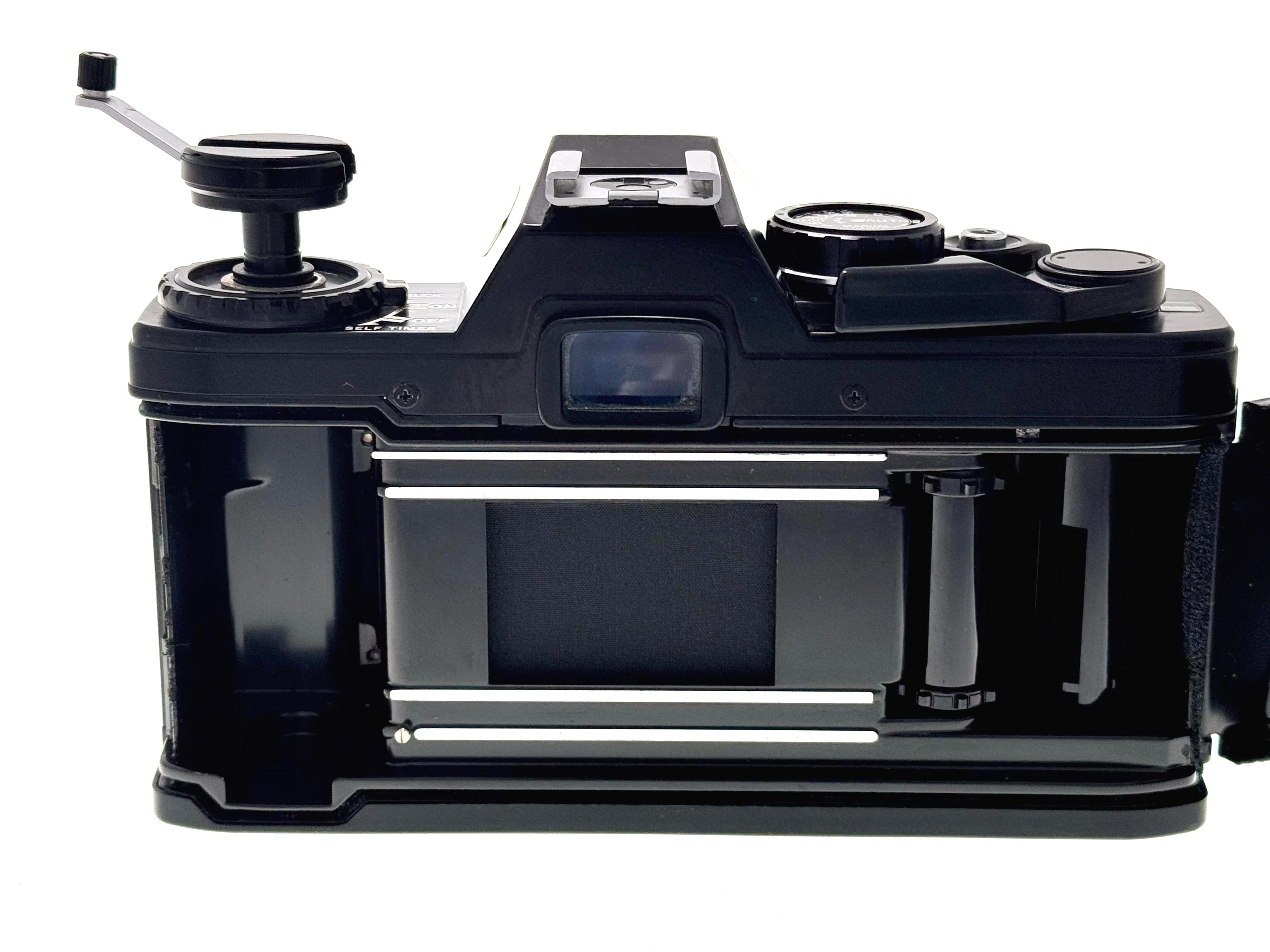 Vintage Olympus OM10 Black with 50mm Zuiko F1.8 Lens. (Exc)