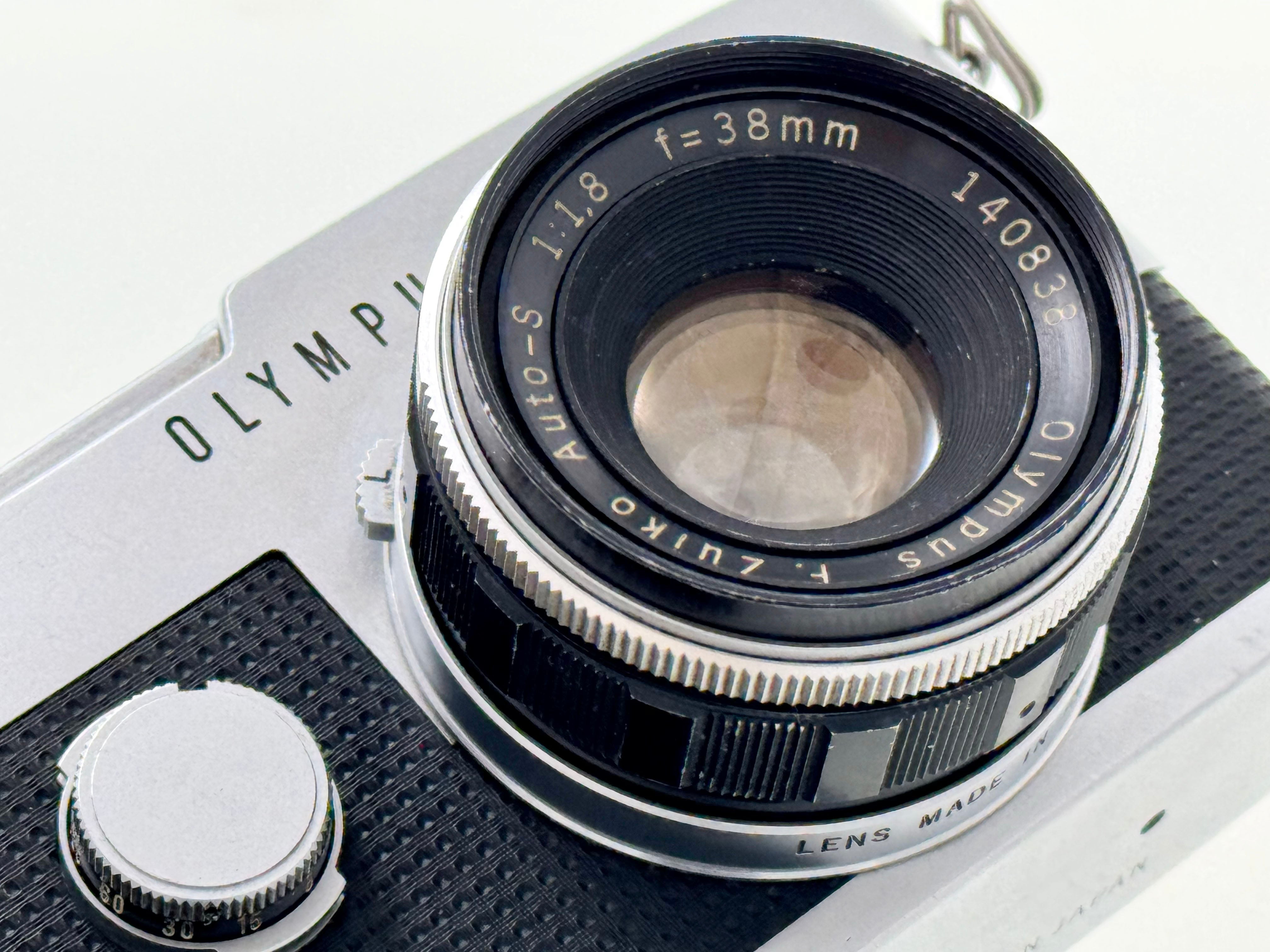 cmaom オリンパスPEN F ＋ 38mm F1.8 フィルムカメラ OLYMPUS PEN-F +