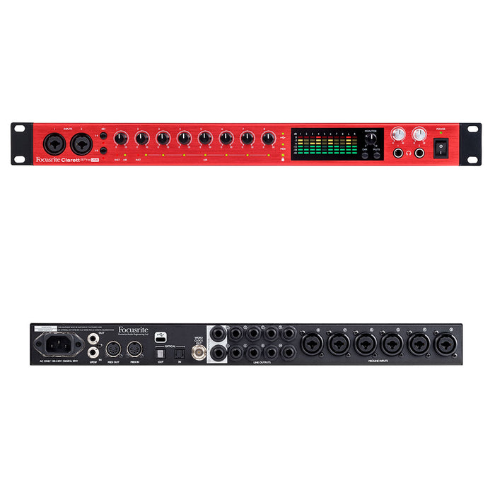 Focusrite 8Pre USB 18-in 20-out Audio Interface | Vision Guitar