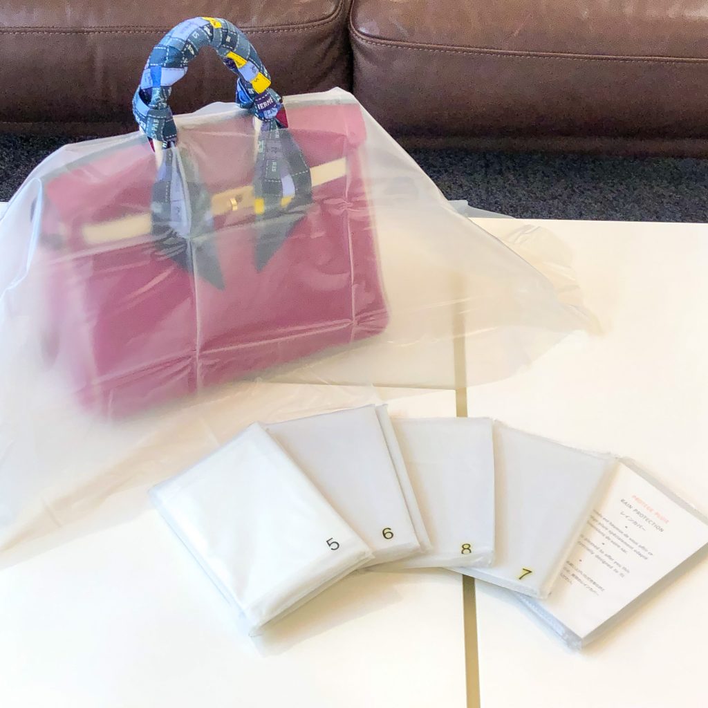 エルメス HERMES バーキン35空箱 レインカバー、保存袋付き エルメス