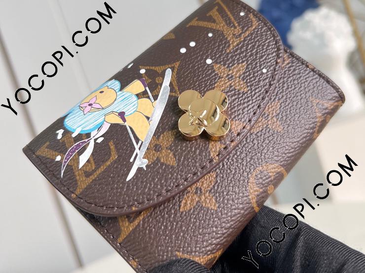 LOUIS VUITTONポルトパピエジップ 二つ折り財布モノグラムM61207