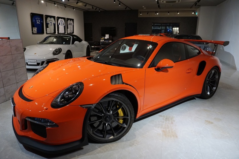 ポルシェ 911(Type991) GT3 RS オプション468万 ラバオレンジ ブラック