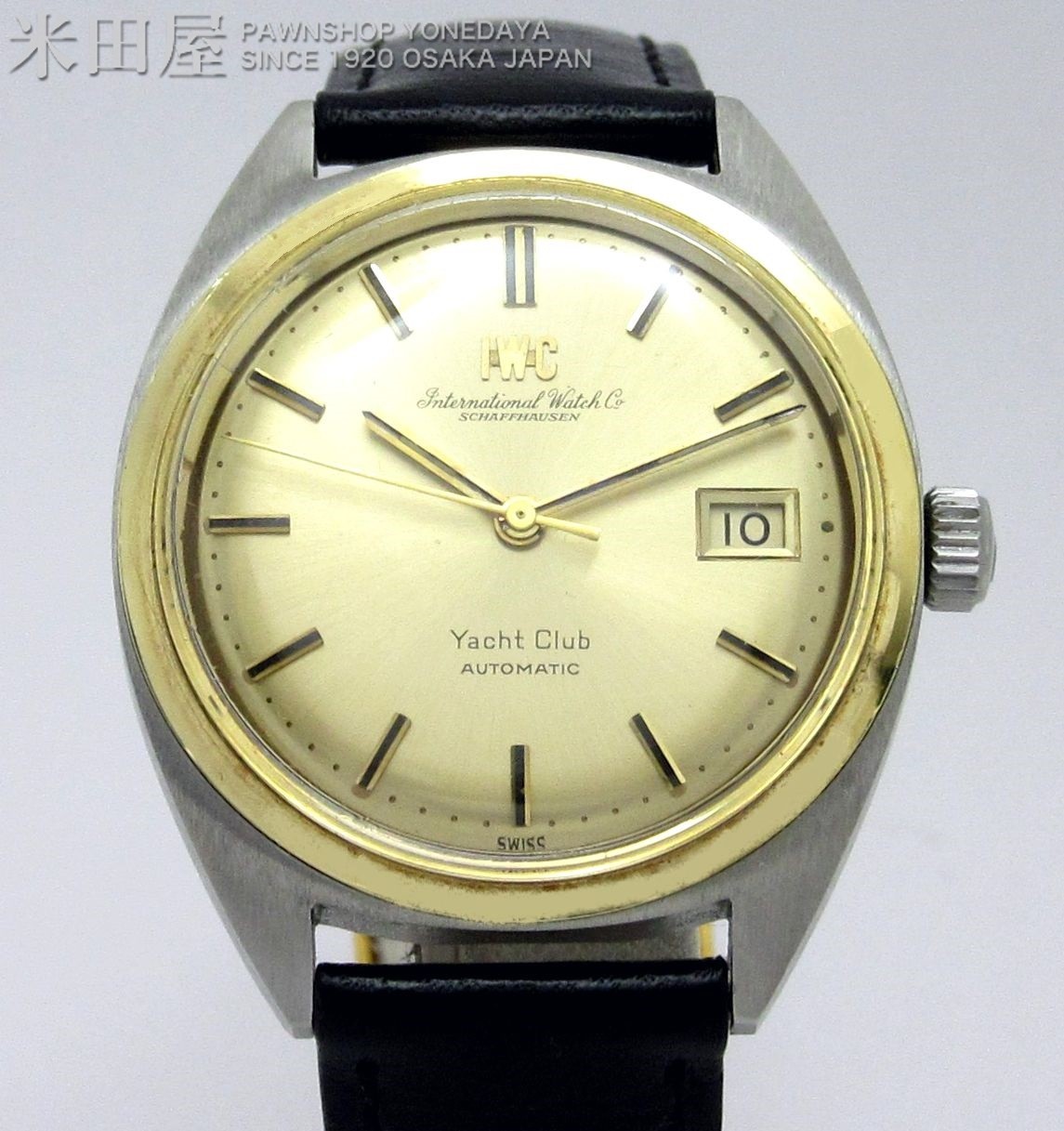 IWC (INTERNATIONAL WATCHCOMPANY) ”レア コンビモデル YGxSS ヨット