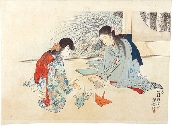 傑作・真作] 寺崎広業 遼東春色 晩年作 日本画 掛軸 中国 遼東半島 桜