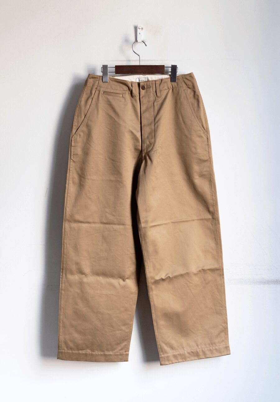 CIOTA Weapon Chino Cloth Pants 45Khaki | 大阪心斎橋のメンズ洋服の