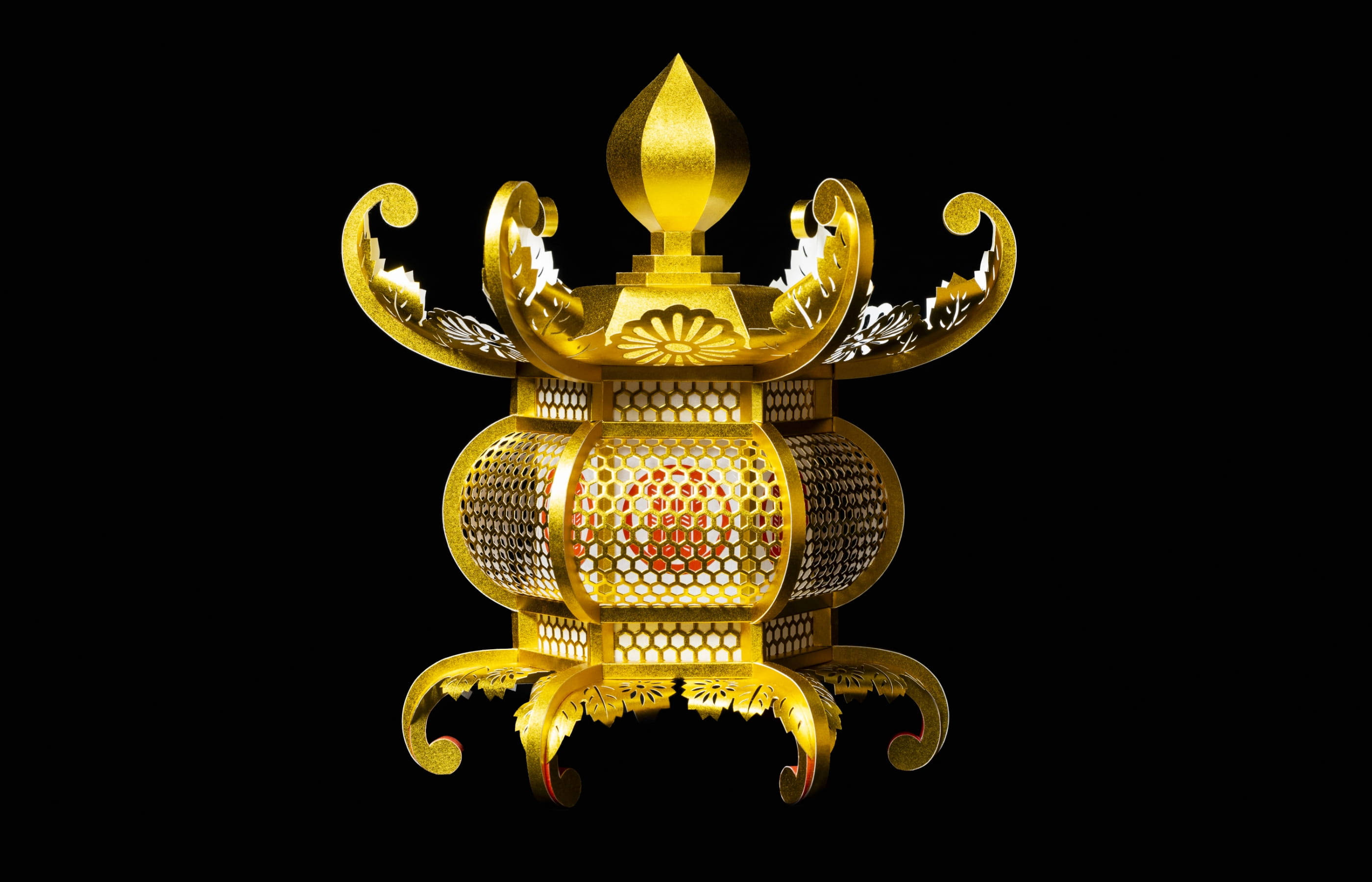 和紙工芸 山鹿灯籠