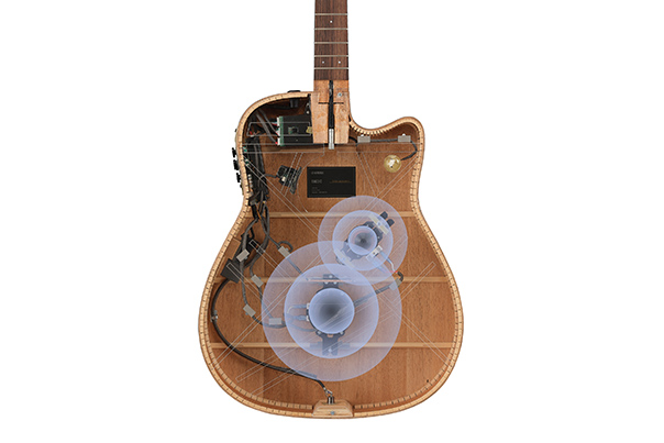 新たな演奏体験を提供する「TransAcoustic™」技術搭載ギターの第2世代