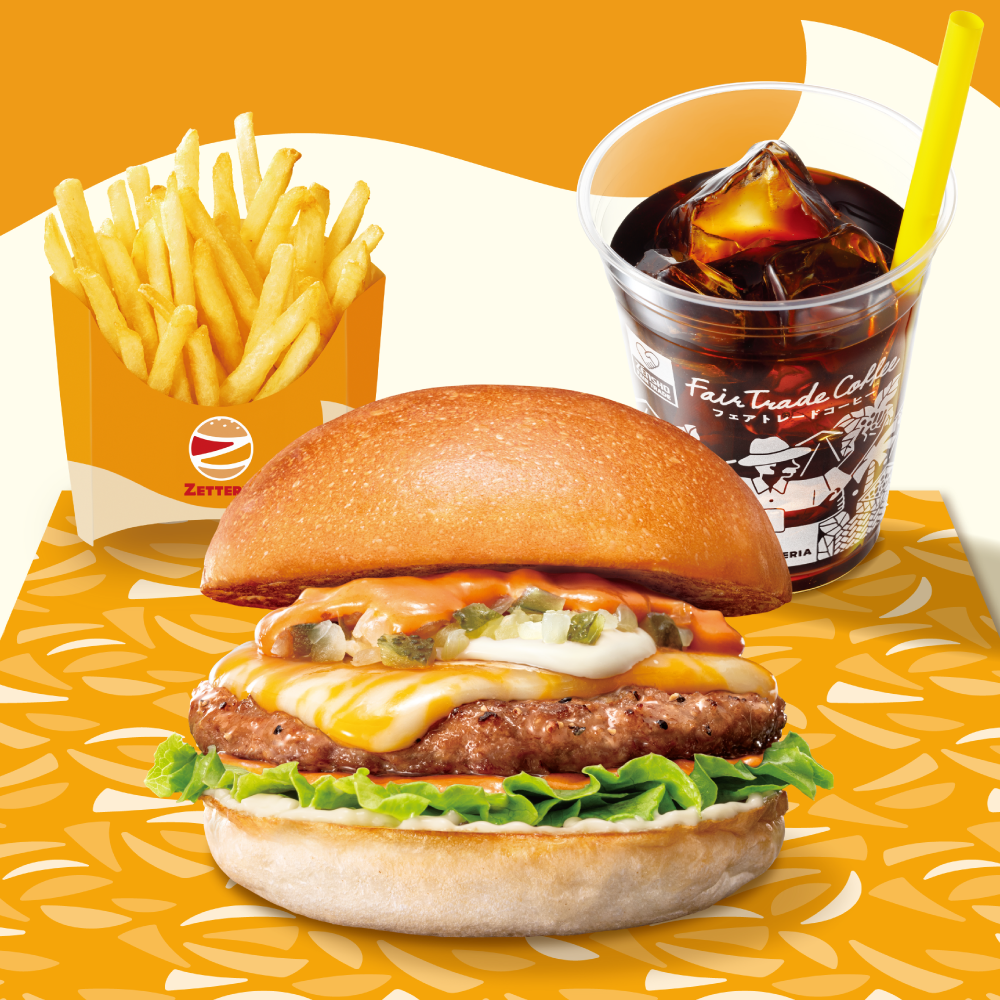 ポテト2色＋鹿児島バーガー トレー付き フレーバーズ KAIEDA KAIEDA