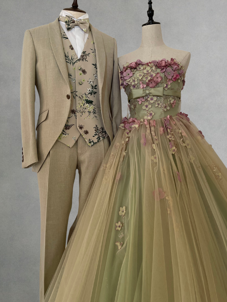 美品】タキシード ベスト＆タイ｜チュノアウェディング 美品