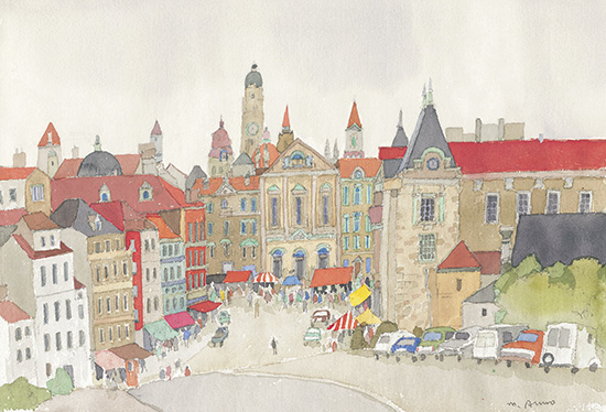 安野光雅の世界 空想と歴史物語そして風景 ｜ 過去の展覧会 ｜ 八王子