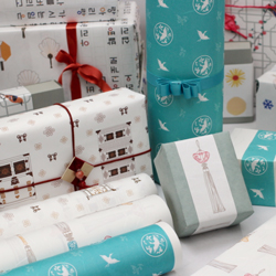 韓国伝統柄 韓紙ラッピングペーパー 1枚（54.5 × 78 cm） 韓紙 夢市場