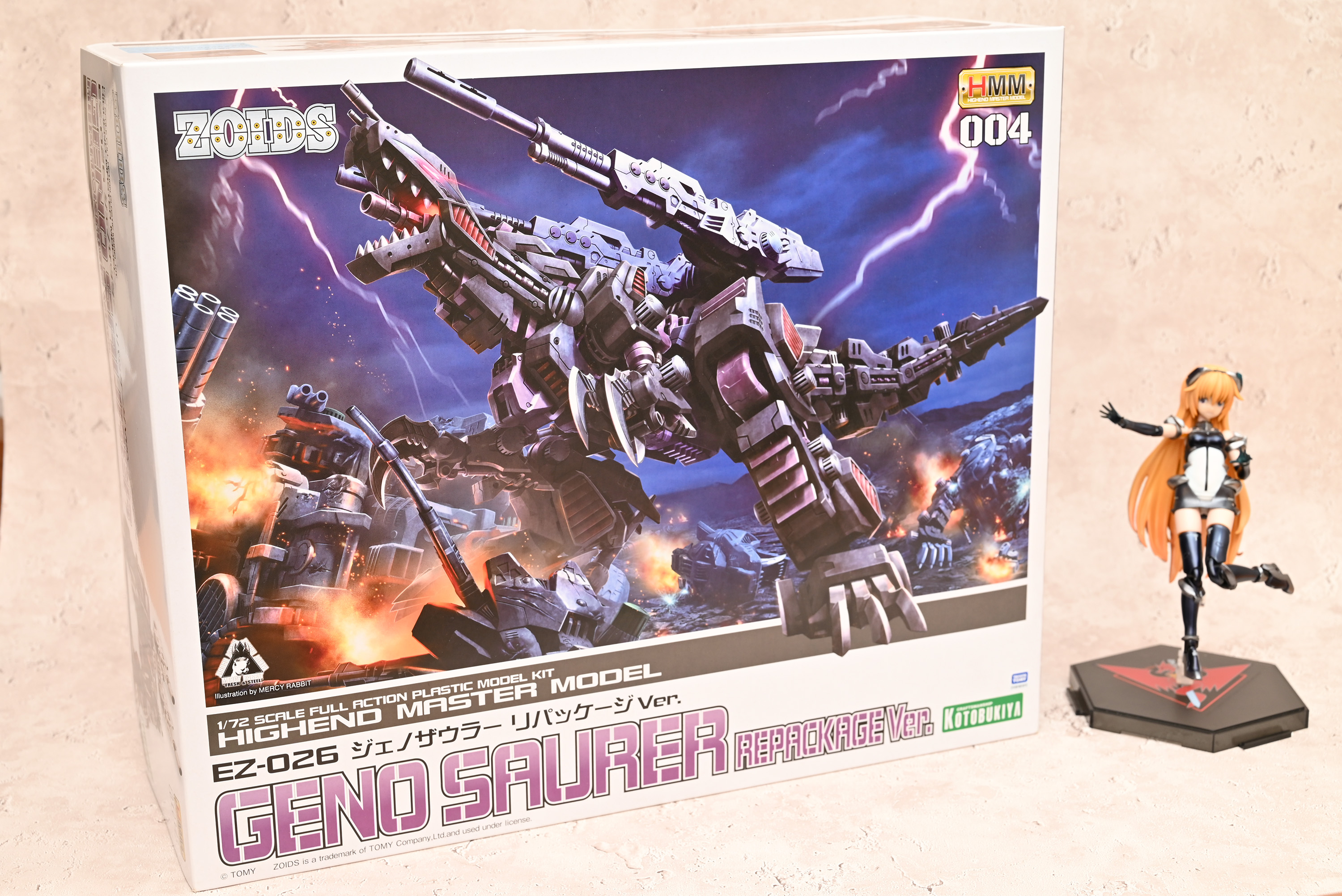 HMMジェノザウラーリパッケージVer. を購入しました！初期HMMなので