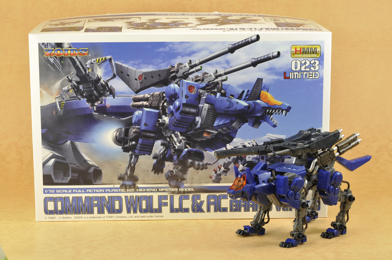 未組立】HMMゾイド コマンドウルフAC 未組立 HMMコマンドウルフ