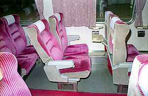 西日本旅客鉄道 381系 車内板と前面愛称幕セット 西日本旅客鉄道 381系