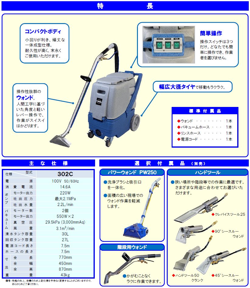 スーパーリンサー302C | 蔵王産業 株式会社
