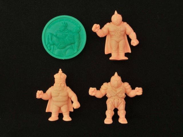 昭和レトロ 当時物 キン肉マン ウォーズマン 消しゴム キン消し 王位