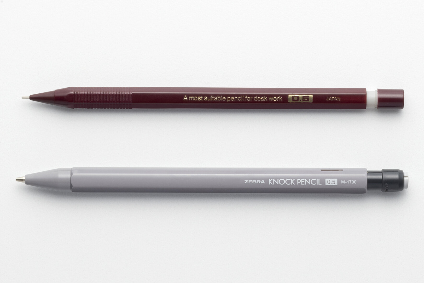 軽くて使いやすい鉛筆型のシャープペン『ノックペンシルM-1700