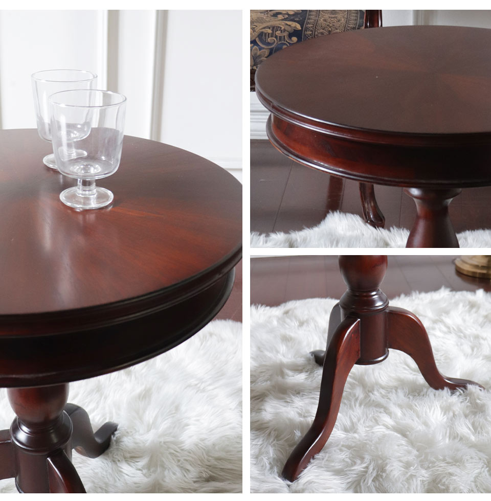 ティーテーブル 幅55cm｜英国調 アンティーク調｜おしゃれ家具通販 Y