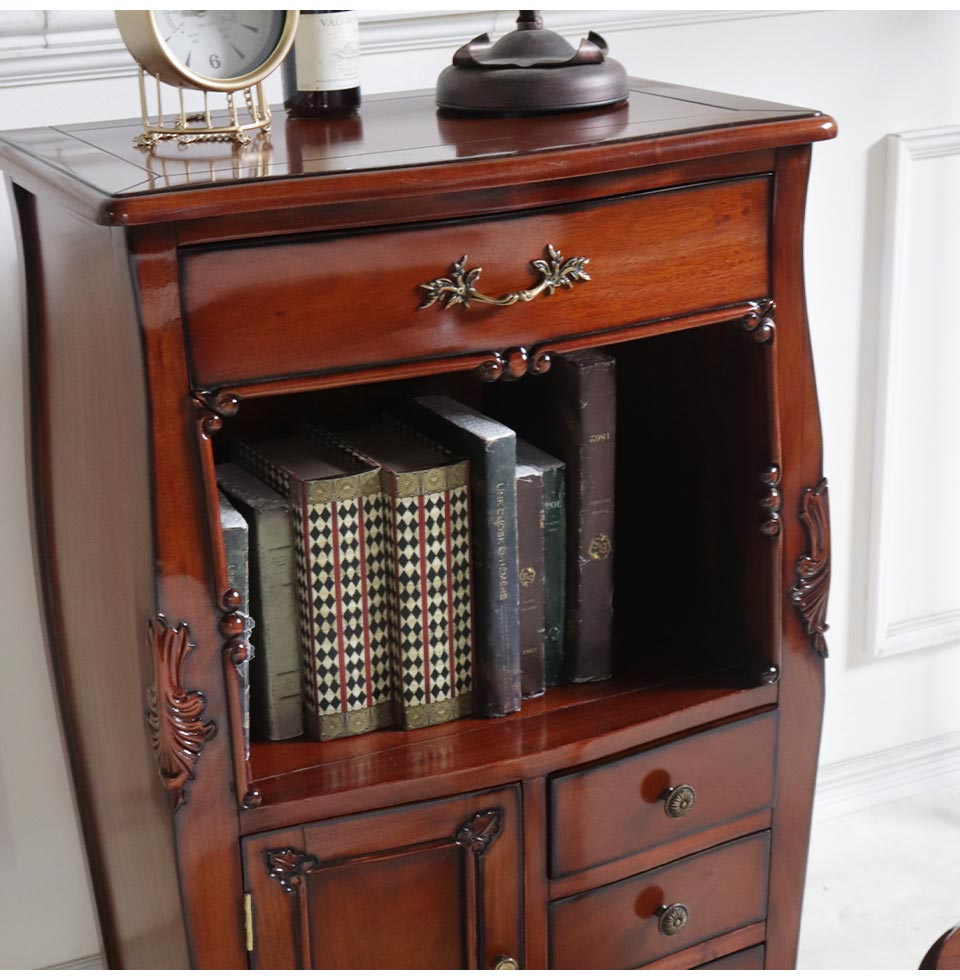 EFK44 マルニ木工 地中海シリーズ 5406 サイドチェスト 電話台 FAX