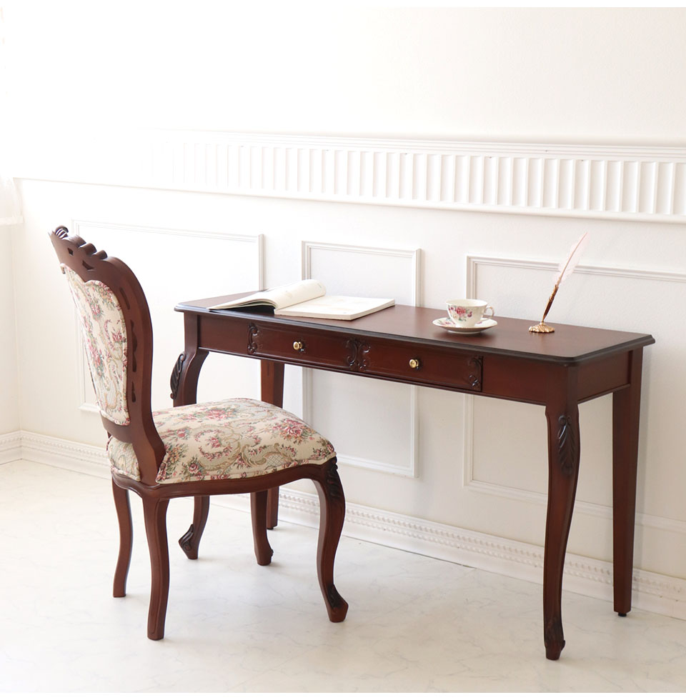 ソフィー専用アンティーク調猫足デスク西洋っぽいイギリスっぽい