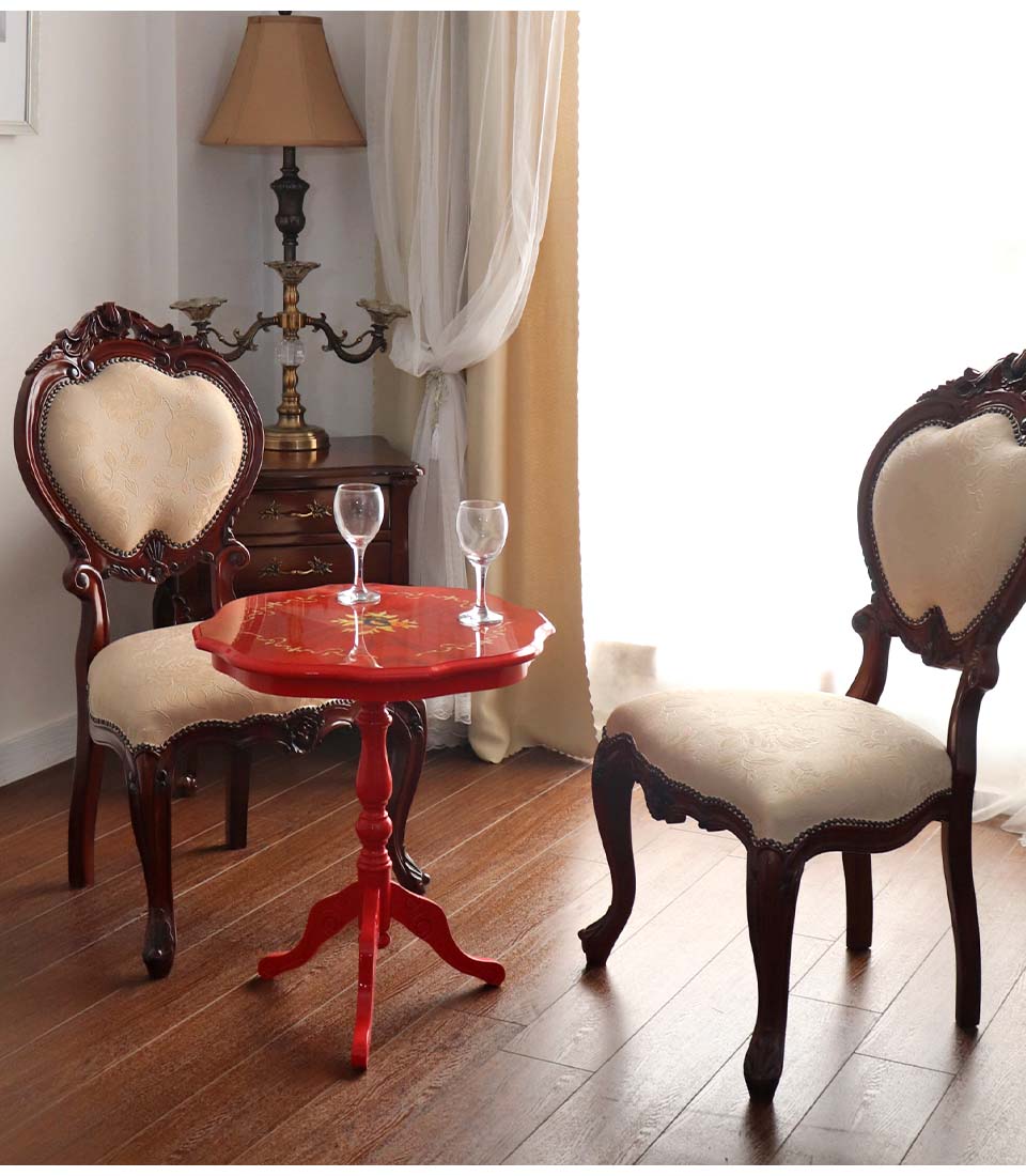 コンソールテーブル】イタリア Demain ドマン 象嵌 ハープレッグ