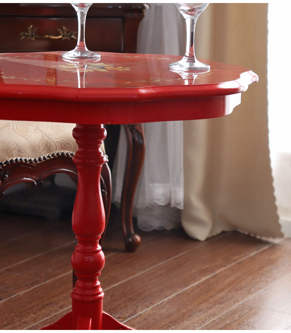 イタリア製クラシカル家具 象嵌 ワインテーブル サイドテーブル 花台