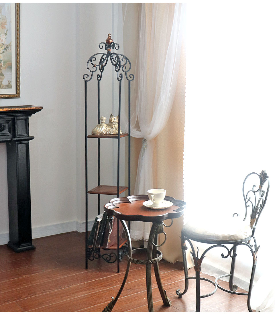 アンティーク調 ディスプレイラック2点セット ｜Y-KAGU(輸入家具屋さん