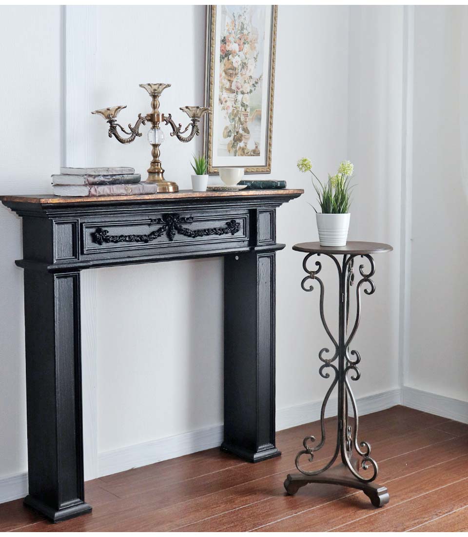 イタリア ヨーロッパ 花台 電話台 コーヒーテーブル 猫足 ※i4