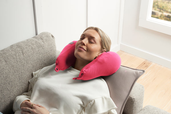Nap X Travel Pillow -Ergonomic Travel Pillow With Eye Mask | Yogibo®