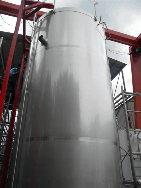 ステンレス ビール貯蔵タンク 深井製作所 SUS F304 ステンレス ビール