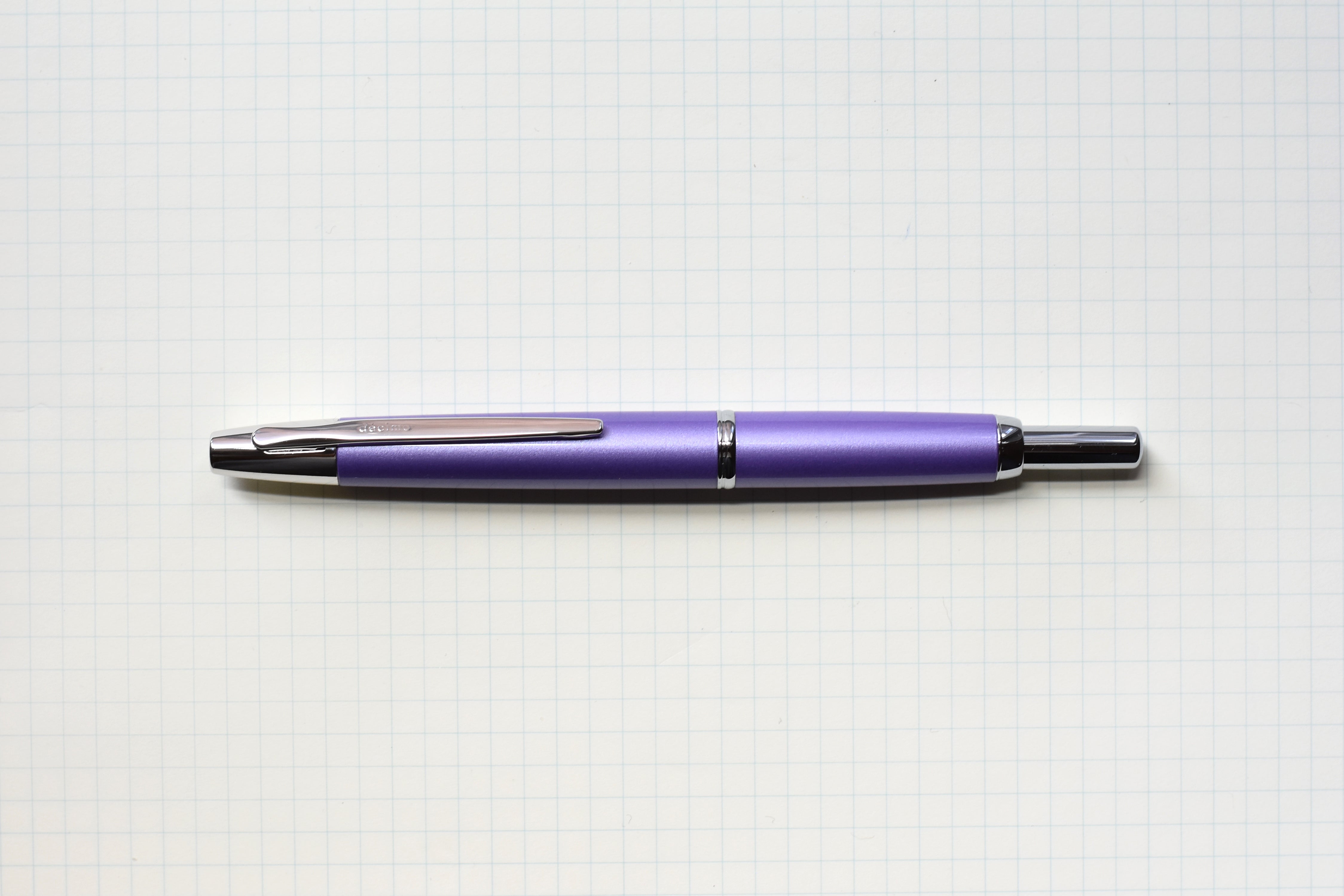 PILOT CAPLESS decimo 20colors Purple 細字 パイロットのノック式