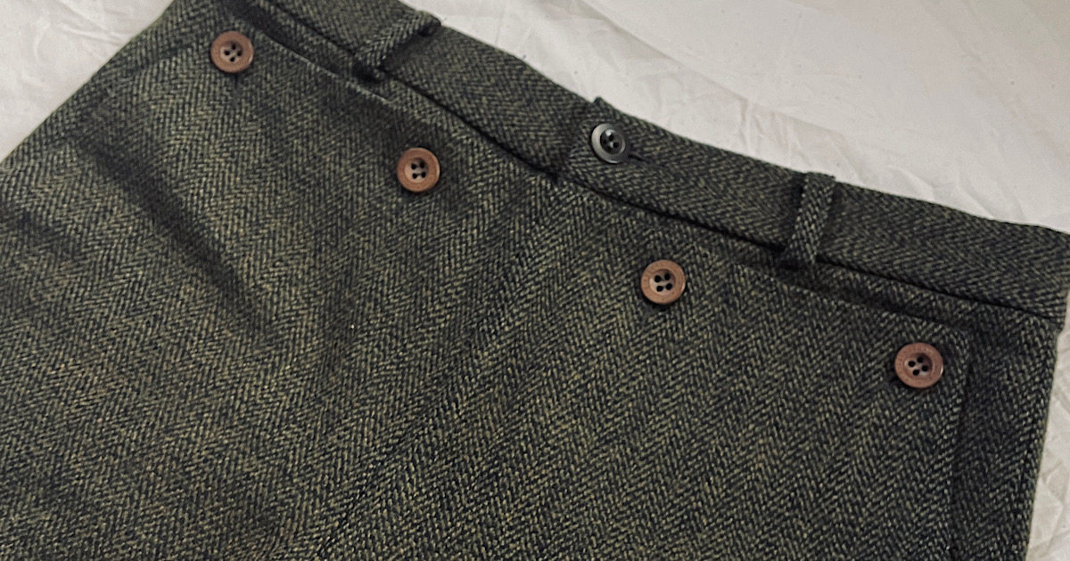 FRANKLEDER ウールパンツ ベージュ M カジュアル シンプル パンツ