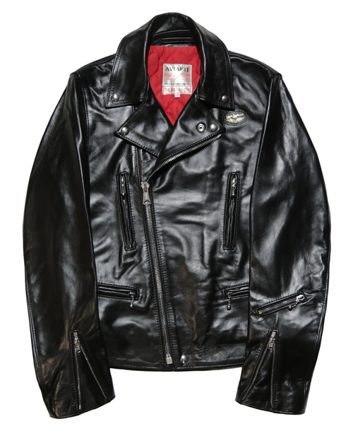 Lewis Leathers / #402T /TIGHT FIT 402LIGHTNING HORSE HIDE (BK