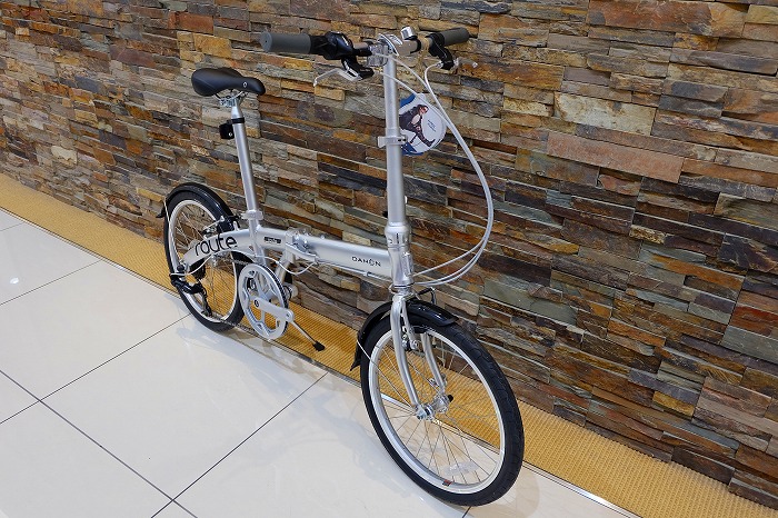 DAHON route折りたたみ自転車 シルバー USA製 DAHON】シルバーカラーが