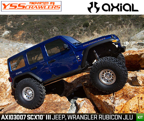 Axial SCX10 III ジープ JL アンリミテッド ルビコンキット！[ポータル