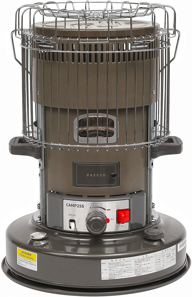PASECO(パセコ) 対流形石油ストーブ CAMP-25」について徹底レビュー