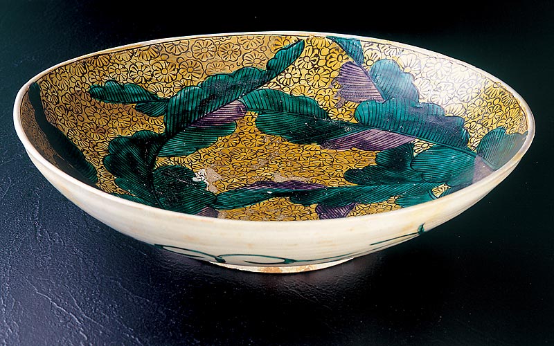 古九谷 九谷焼 吉田屋窯 松山窯 若杉窯 青九谷 青手 徳利 鑑賞