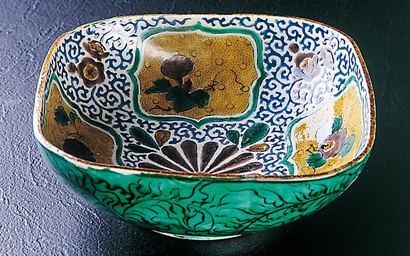 九谷焼吉田屋九谷江戸後期