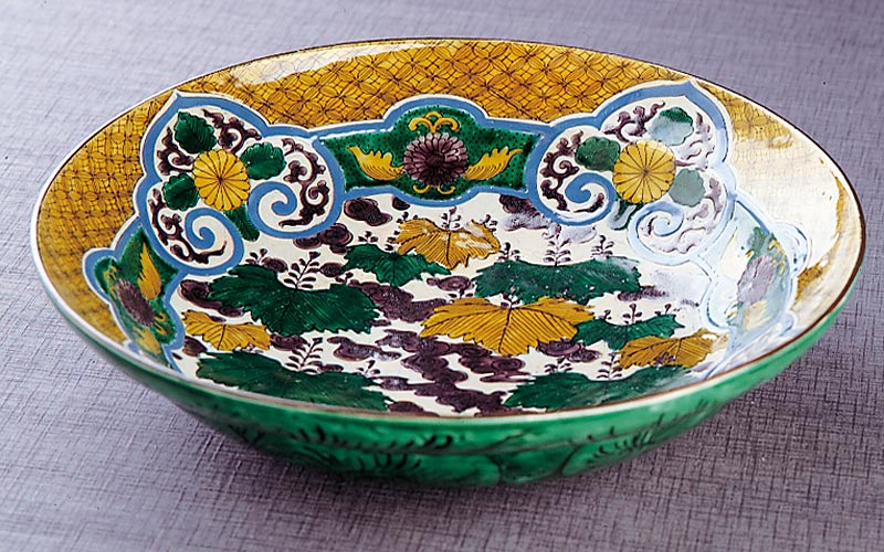 九谷焼吉田屋九谷江戸後期