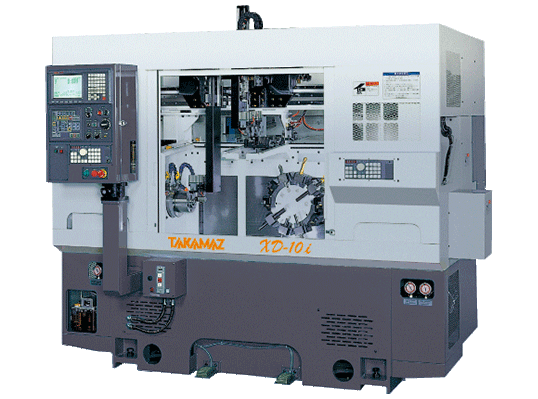 Yuasa International - Takamaz XD-10i 2 Spindle Single Turret Lathe