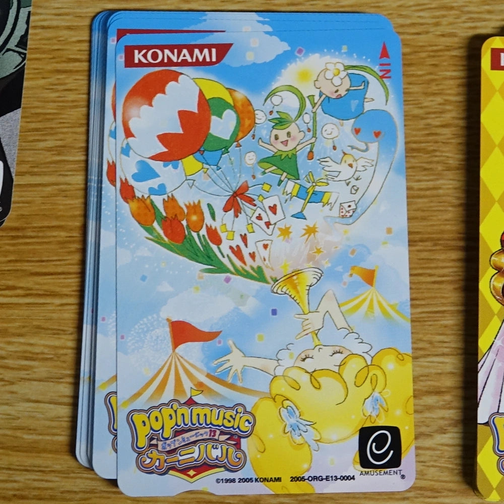 pop'n music 13 Carnival Collectible Cards – YubiParts