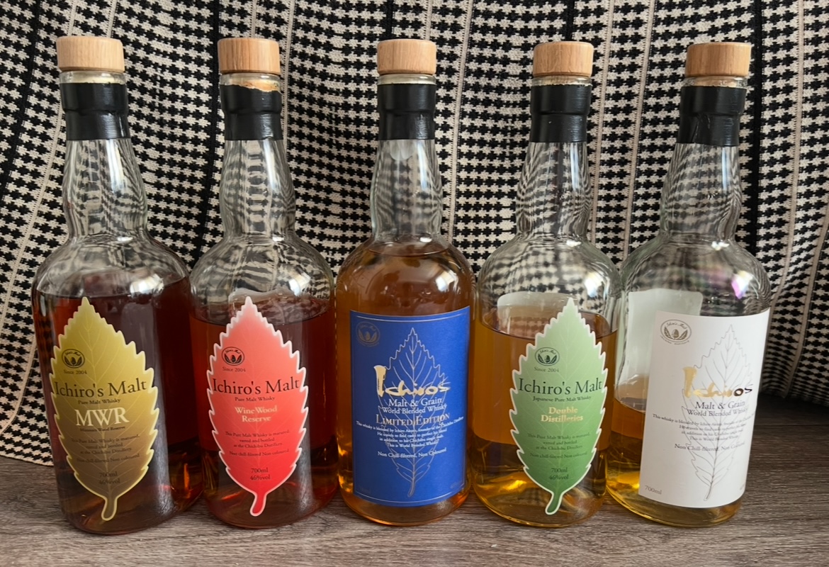 Ichiro's Malt 'Leaf Label Series' Comparative Tasting of 5