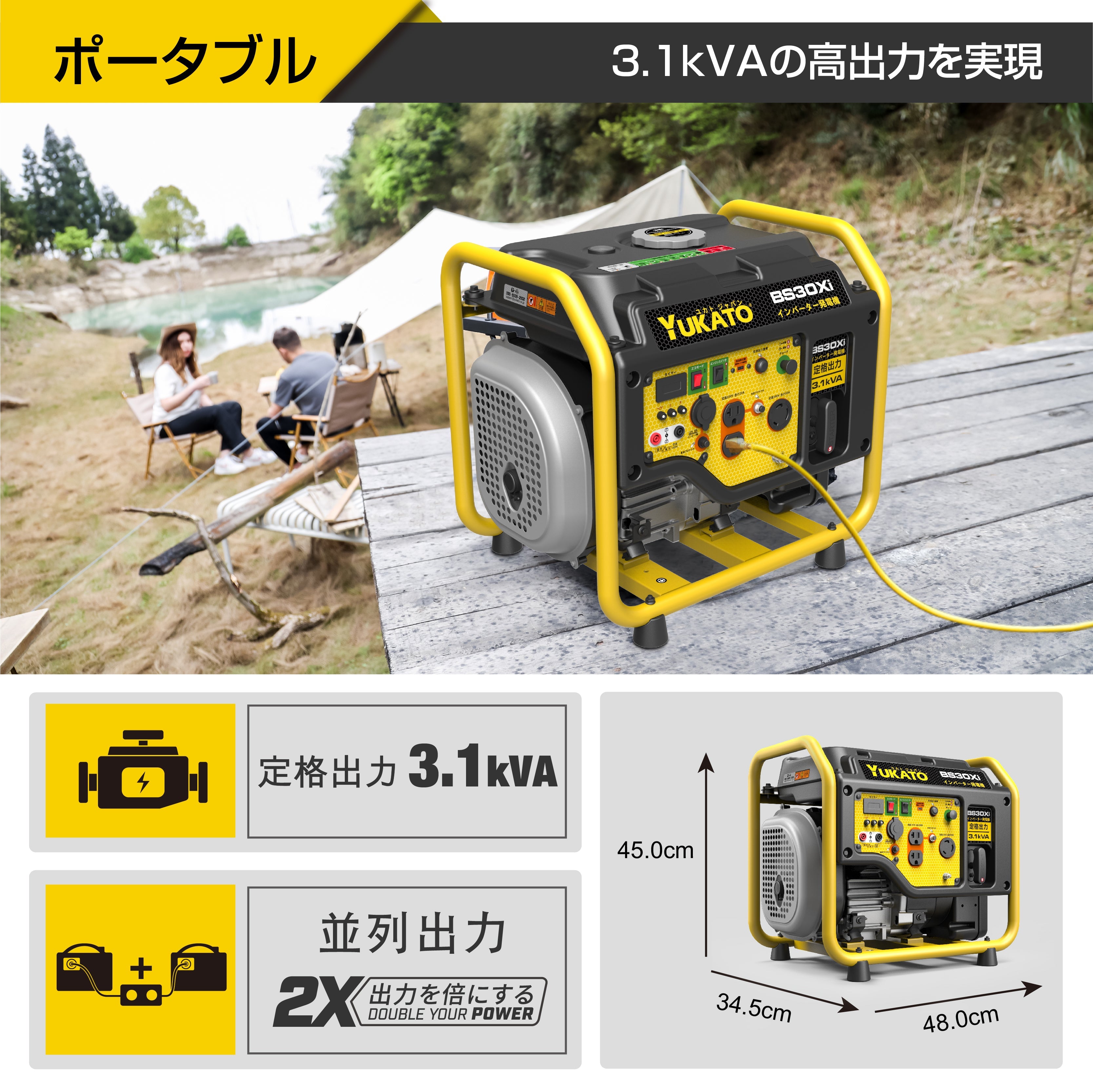 中型発電機 – YUKATOジャパン公式サイト