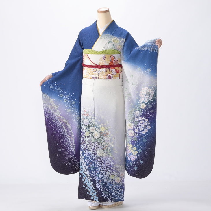 振袖フルセット【73】正絹 成人式 卒業式 楽天市場】【レンタル