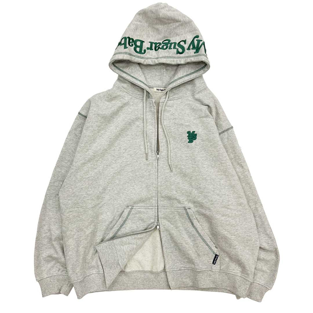 BABYL RETURNS ジップアップフーディ Mサイズ BABYL RETURNS ジップ