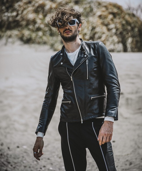 NO ID.（ノーアイディー） 革ジャン ライダース 「NO ID.」Cow Leather