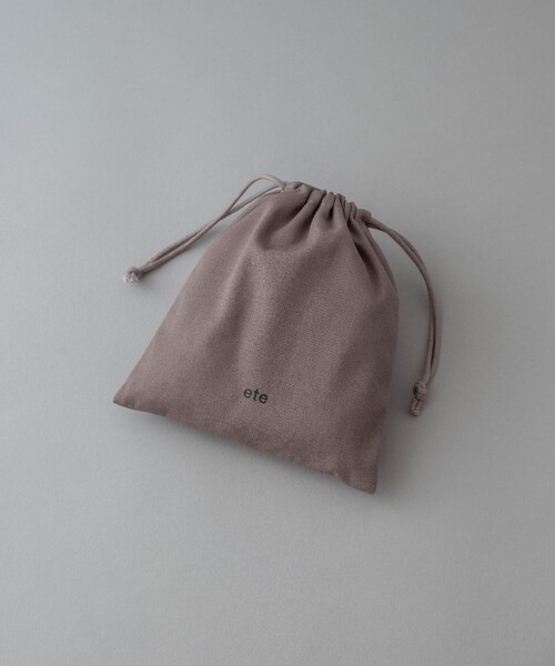 ete（エテ） ピアス 「ONLINE Limited」 K10YG ワイヤー ピアス