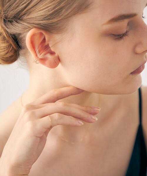 ete（エテ） ピアス 「ONLINE Limited」 K10YG ワイヤー ピアス